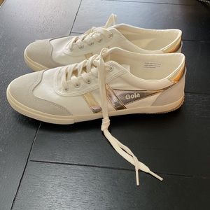 Gola Badminton/Gold. Women's Size 10, New in Box!